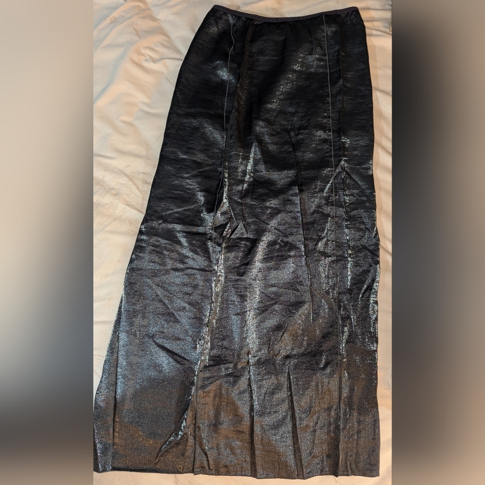 Zara Black Maxi Pencil Skirt for Cocktail